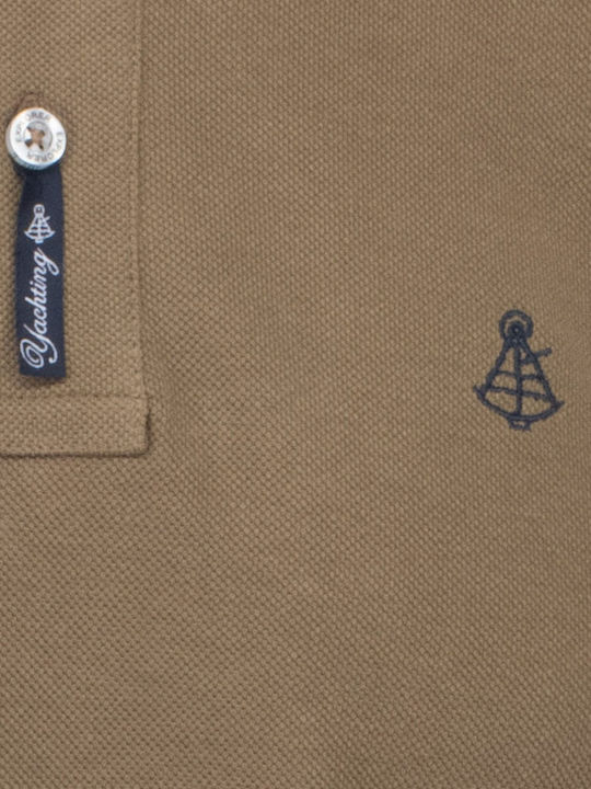 Polo Short Sleeve Blouse Tobacco