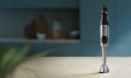 Philips 5000 Series Ραβδομπλέντερ με Ανοξείδωτη Ράβδο 1200W Ασημί