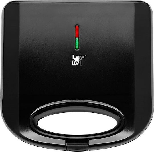 Lafe Сандвич тостер за 2 Сандвичи 750W Черна