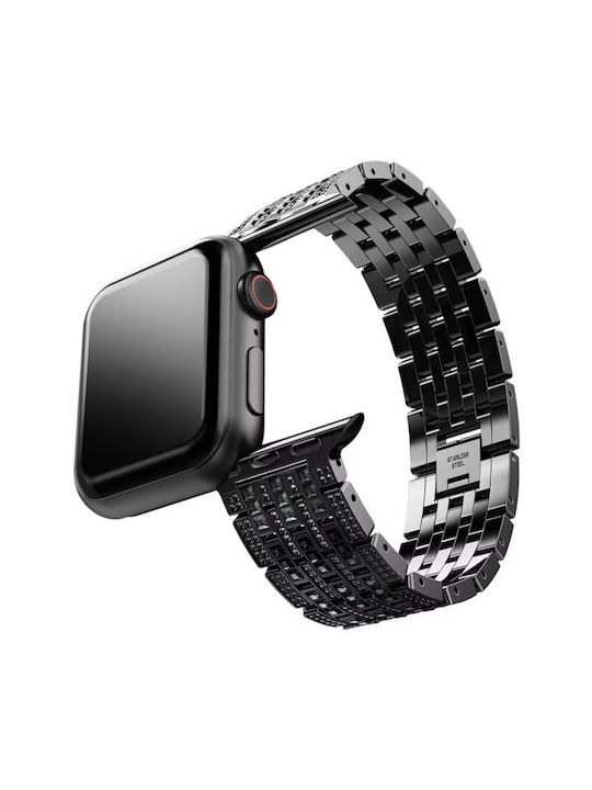 Swarovski Curea Oțel inoxidabil Negru (Apple Watch 38/40/41mm)