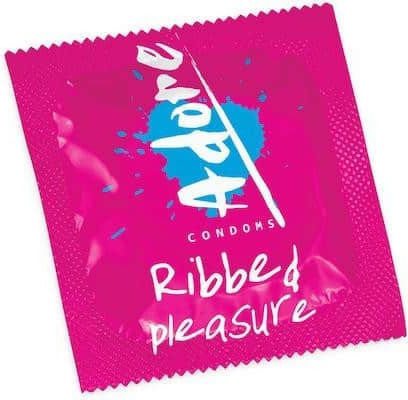 Pasante Προφυλακτικά Ribbed Pleasure 10τμχ 52mm με Ραβδώσεις Natural