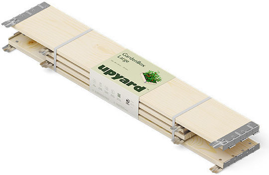 Hydrostab Ζαρντινιέρα Πλαστική Wood 120x40εκ.
