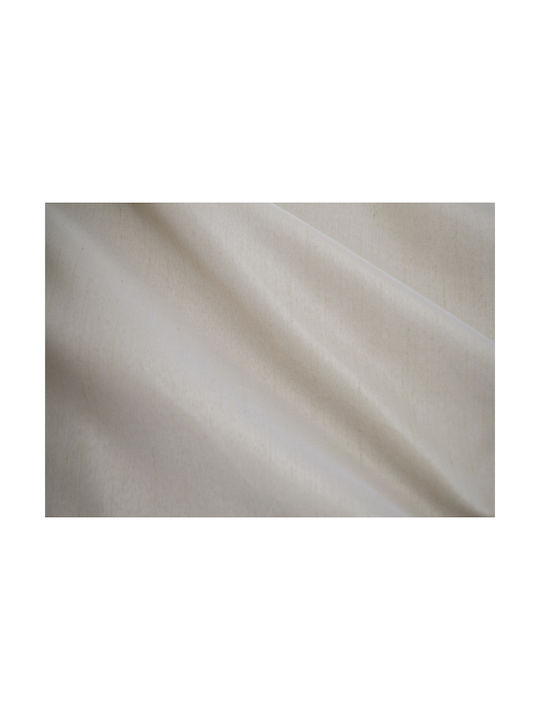 Saray Home Κουρτίνα με Τρέσα Μπεζ 280x220εκ.