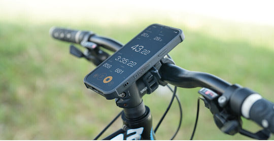 Lampa Titan Strap Motorcycle Cellphone Mount with Clip for Steering Wheel