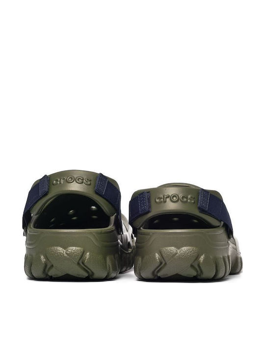 Crocs Clog Ανδρικά Σαμπό Πράσινα