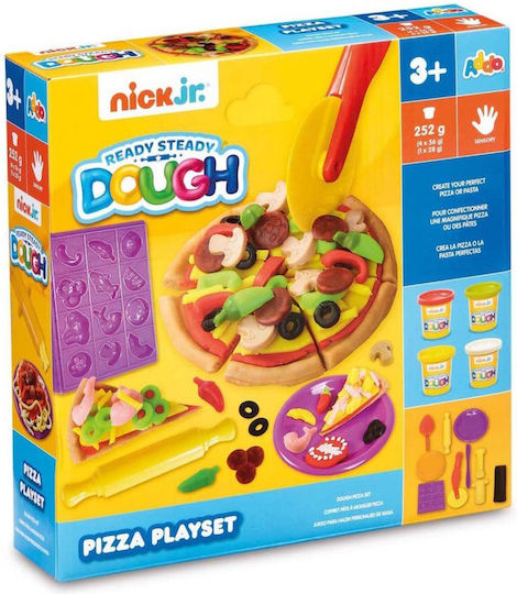 Addo Nick Jr Spielteig Set Ready Steady Dough Pizza