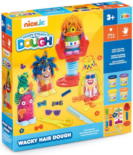 Addo Nick Jr Комплект тесто за играчки Готово, стабилно, тесто, луда коса