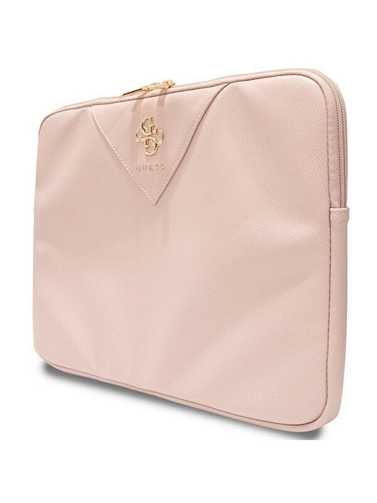 Guess Triangle 4G Laptop-Hülle 14" Rosa