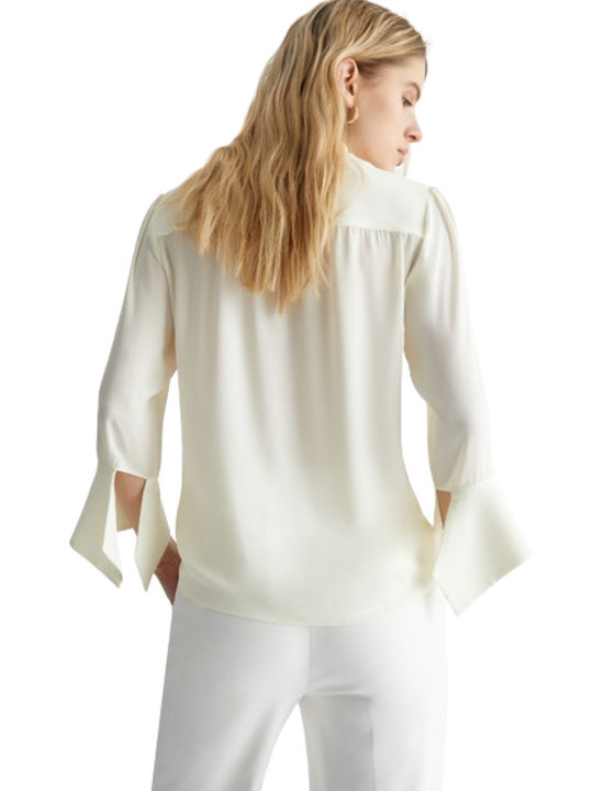 Liu Jo Women's Long Sleeve Shirt White