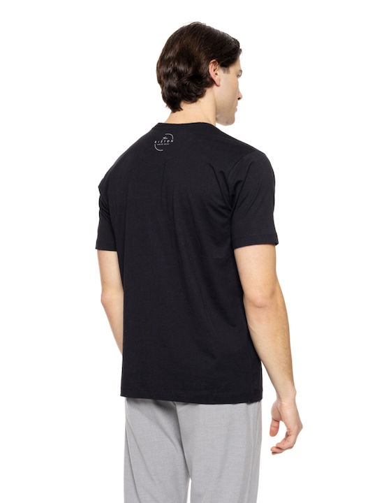 Biston Men's Short Sleeve T-shirt Black