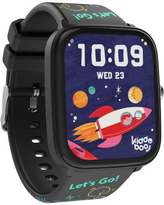Kiddoboo 2.0 Smartwatch με Παλμογράφο (Μαύρο)