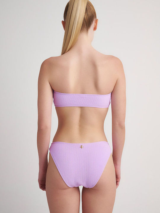 Gofre Magio Bikini Dолнища на бански Слип Лилав