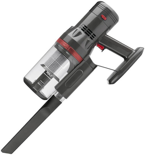 Telemax 31-0186 Επαναφορτιζόμενη Σκούπα Stick 22.2V Μαύρη