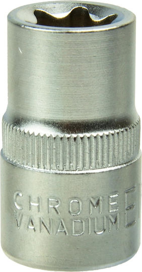 Geko Καρυδάκια Torx με Καρέ Υποδοχής 1/2", 1/4" Σετ 9τμχ