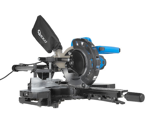 Geko Bench Saw 1700W, Laser Cutting Guide & Cutting Disc Diameter 210mm G80820