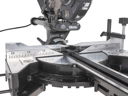 Geko Bench Saw 1700W, Laser Cutting Guide & Cutting Disc Diameter 210mm G80820