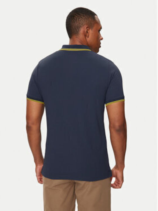 Polo Bluse Marineblau