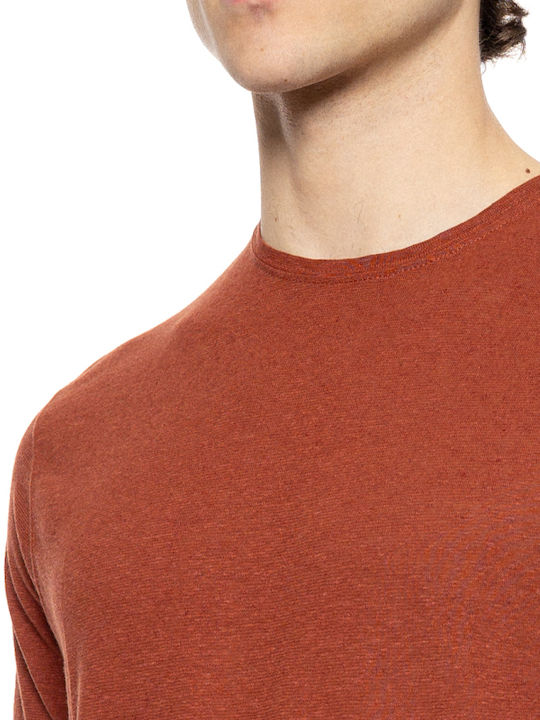 Smart Fashion Men's Short Sleeve T-shirt Orange