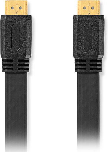 Nedis HDMI 1.4 High Speed 1080p 120Hz Flat HDMI Cable HDMI Male - HDMI Male 2m Black