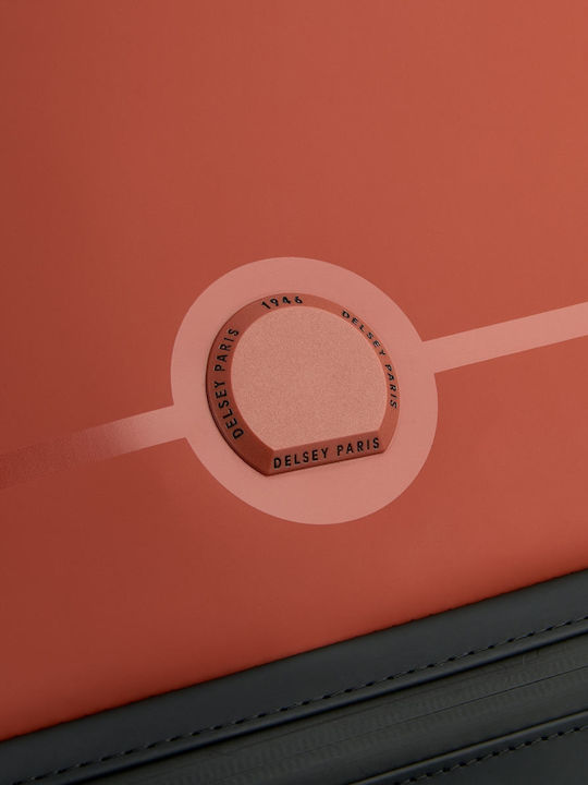 Delsey Turenne Τσάντα Πλάτης για Laptop 14" σε Πορτοκαλί χρώμα