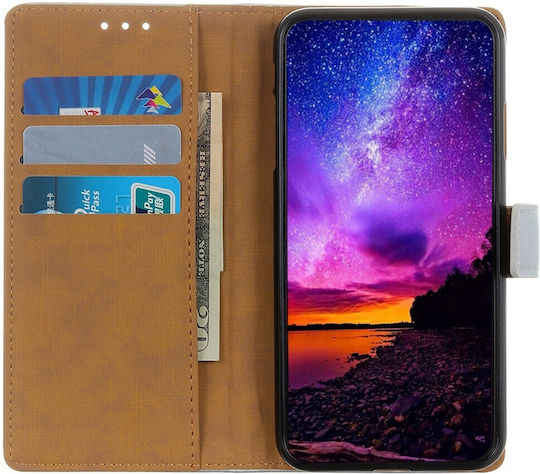 Mad Mask Wallet Leather / Synthetic Leather / Plastic Purple (Xiaomi 14 Ultra)