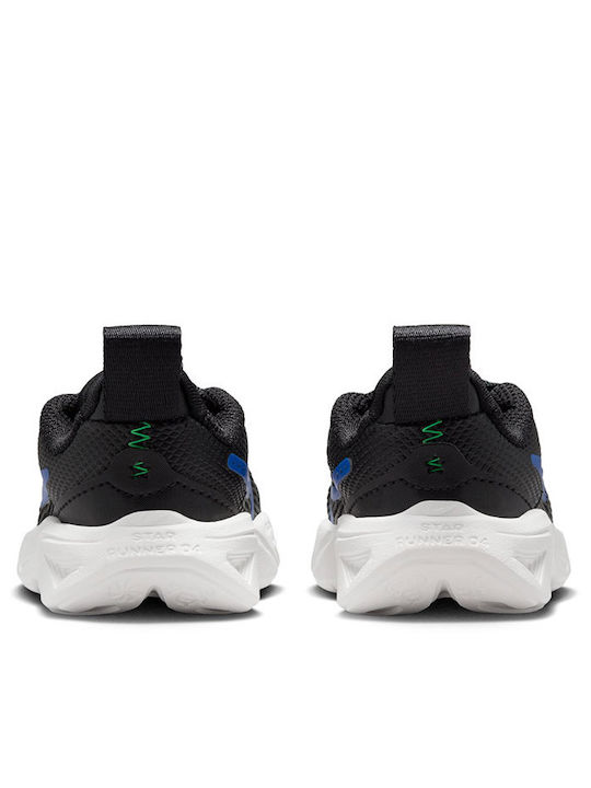 Star Runner Star Runner 4 Kids Sports Shoes Running with Laces Black