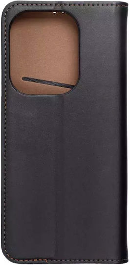 Techwave Pure Book Leather / Silicone Black (Redmi Note 13 Pro 4G / Poco M6 Pro 4G)