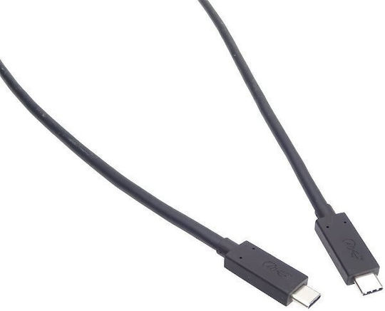 PremiumCord Thunderbolt 3 Cable 100W Black 1.2m