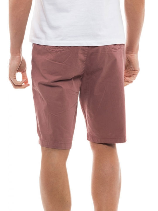 Biston Men's Shorts Chino Rusty Red