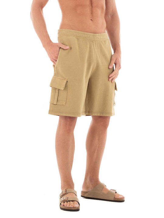 Superdry Ovin Herrenshorts Cargo Dark Beige