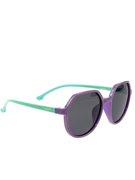 Marasil Polarized Παιδικά Γυαλιά Ηλίου Μωβ