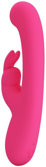 Pretty Love Functions Δονητής Rabbit με Απομακρυσμένο Έλεγχο 22cm Ροζ