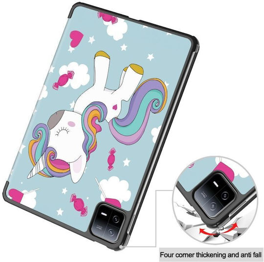 Revomag Unicorn Flip Cover Πολύχρωμη (Xiaomi Pad 6/6 Pro 11.0 inch (2023))