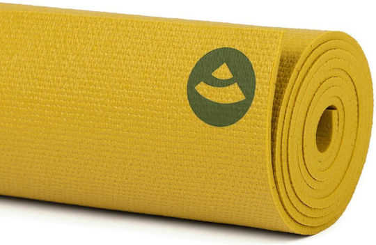 Bodhi Στρώμα Γυμναστικής Yoga Κίτρινο (183x60cm)