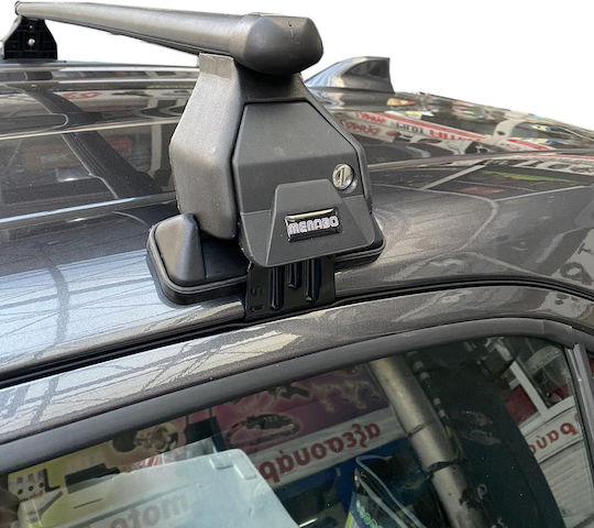 Menabo Метални Таванни Стелки За Автомобил За Toyota Yaris 5D 2020+ Комплект С Крака МП.TYARIS.34