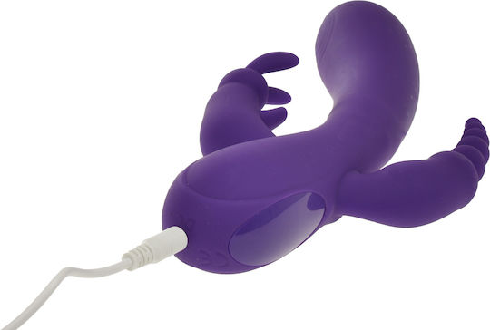 Passion Labs Δονητής Rabbit Μωβ