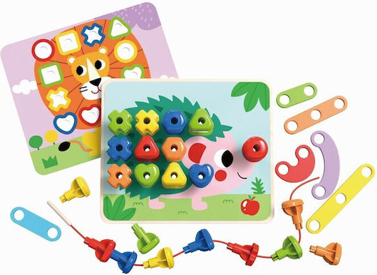 Tooky Toys Παιχνίδι Στοίβαξης από Ξύλο για 36+ Μηνών