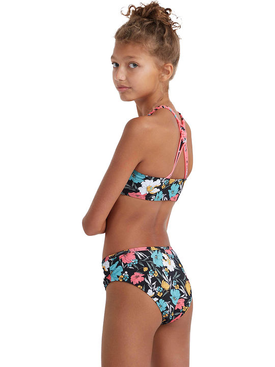 O'Neill Tropics Kinder Badeanzug Bikini Black / Blue