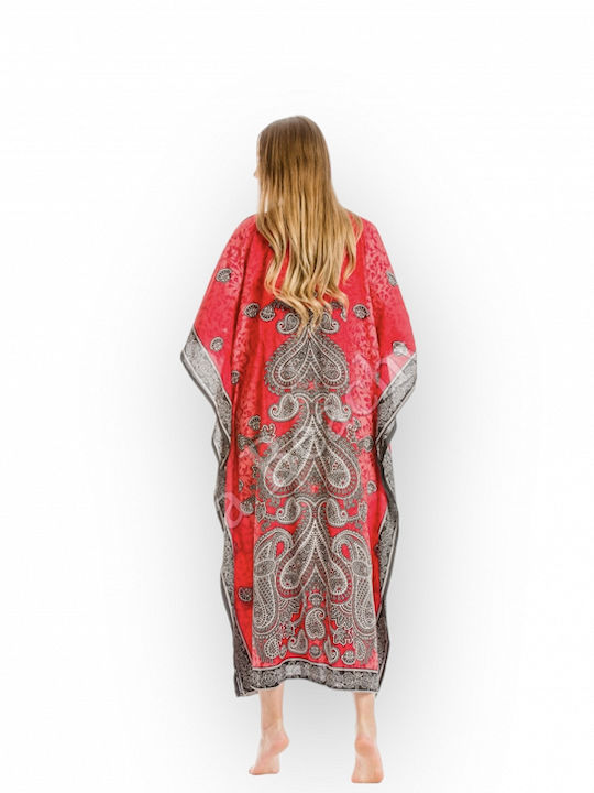 Damen Kaftan 661 Rot