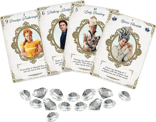 Board Game Love Letter Bridgerton for 2-6 Players 10+ Years Old (EN) Z-Man Games