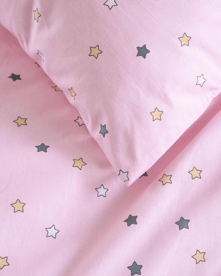 Rythmos Blaze Kids Cotton Pillowcase Set 50x70cm Pink