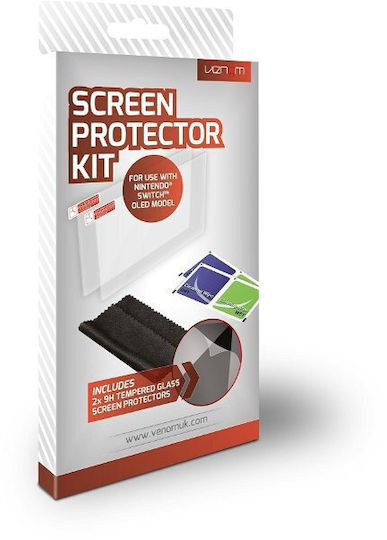Venom Προστασία Οθόνης Tempered Glass για Switch OLED