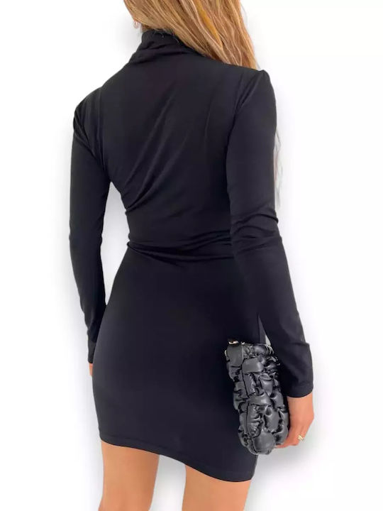 Mistix Mini Kleid Black