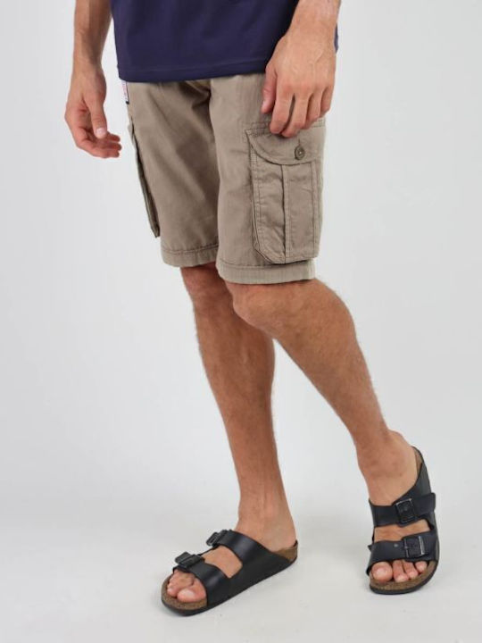 Bermudă de Bărbați Kaki