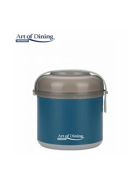 Heinner Loca Δοχείο Φαγητού Inox Μπλε 600ml