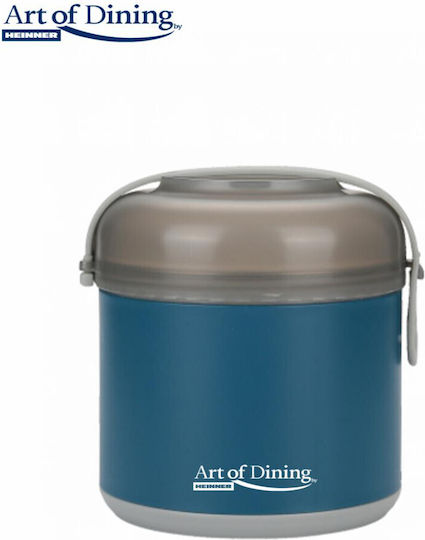 Heinner Loca Δοχείο Φαγητού Inox Μπλε 600ml