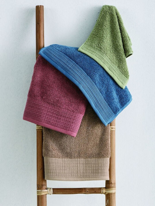 SB Home Hand Towel Calvin 30x50cm. Olive