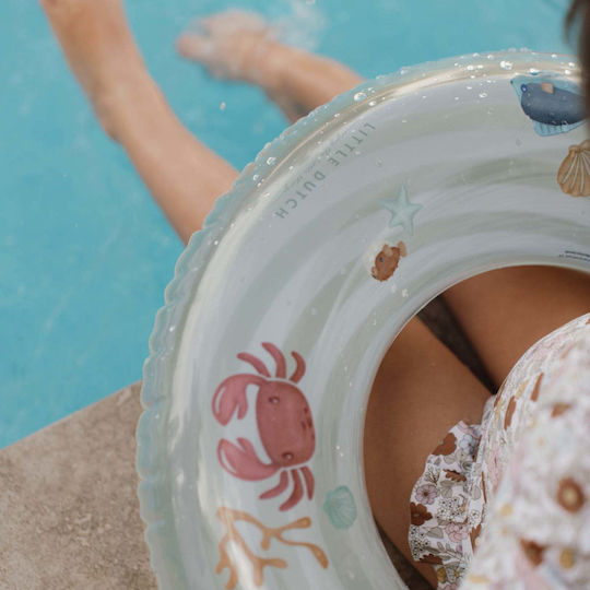 Little Dutch Kids Swim Ring Fresh Greens