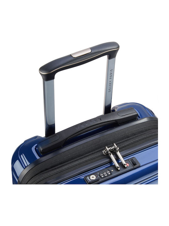 Delsey Cabin Suitcase 55x35x25/28cm Shadow Deep Sea Navy Series