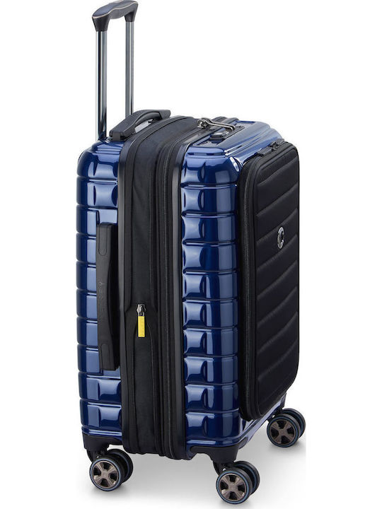 Delsey Cabin Suitcase 55x35x25/28cm Shadow Deep Sea Navy Series